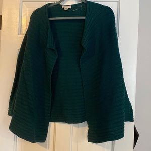 Aqua blue/green sweater. Size medium.